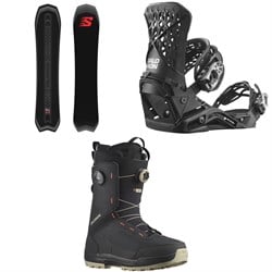 Salomon Dancehaul Pro Snowboard ​+ Highlander Snowboard Bindings ​+ Echo Dual Boa Snowboard Boots 2025