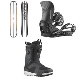 Salomon Assassin Snowboard ​+ Hologram Snowboard Bindings  ​+ Dialogue Dual Boa Snowboard Boots 2025