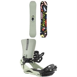 Salomon Abstract Snowboard ​+ Rhythm Snowboard Bindings 2025