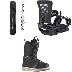 Salomon Craft Snowboard ​+ Trigger X Snowboard Bindings ​+ Faction Boa Snowboard Boots 2025