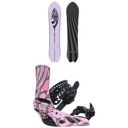 Burton Fish 3D Snowboard ​+ Lexa X Snowboard Bindings - Women's 2025