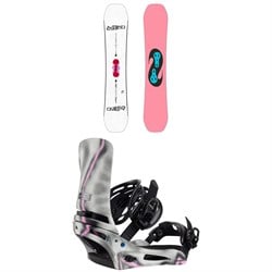 Burton Free Thinker Snowboard ​+ Cartel X Snowboard Bindings 2025