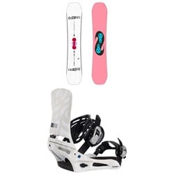 Burton Free Thinker Snowboard ​+ Cartel Snowboard Bindings 2025