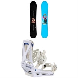 Burton Deep Thinker Snowboard ​+ Genesis Snowboard Bindings 2025