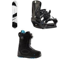 Burton Family Tree Alekesam Snowboard ​+ Genesis EST Snowboard Bindings ​+ Photon Boa Snowboard Boots 2025