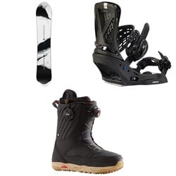 Burton Family Tree Alekesam Snowboard ​+ Escapade EST Snowboard Bindings ​+ Limelight Boa Snowboard Boots - Women's 2025