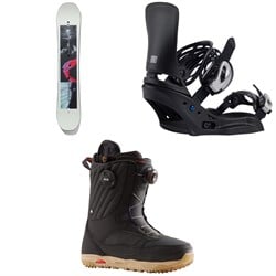 Burton Talent Scout Snowboard ​+ Lexa EST Snowboard Bindings ​+ Limelight Boa Snowboard Boots - Women's 2025