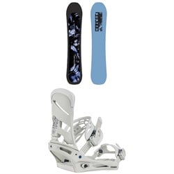 Burton Cartographer Snowboard ​+ Mission Snowboard Bindings 2025