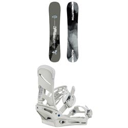 Burton Instigator PurePop Camber Snowboard ​+ Mission Snowboard Bindings 2025