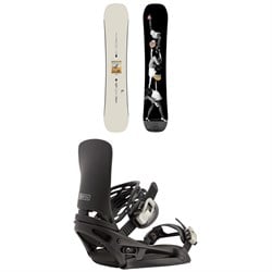 Burton Good Company Snowboard ​+ Cartel EST Snowboard Bindings 2025