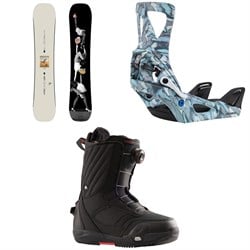 Burton Good Company Snowboard ​+ Step On Snowboard Bindings ​+ Limelight Step On Snowboard Boots - Women's 2025