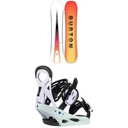 Burton Custom Smalls Snowboard ​+ Smalls Snowboard Bindings - Kids' 2024