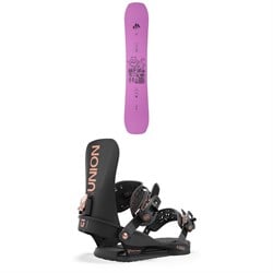 Jones Rally Cat Snowboard ​+ Union Juliet Snowboard Bindings - Women's 2025