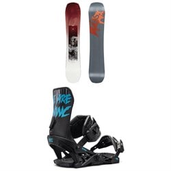 Yes. Standard UnInc. DC XTRM Snowboard ​+ UnInc Snowboard Bindings 2025