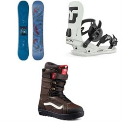 Yes. Typo Snowboard ​+ Union Strata Snowboard Bindings ​+ Vans Hi-Standard Pro Snowboard Boots 2025