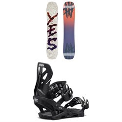 Yes. First Basic Snowboard ​+ NX-Gen Snowboard Bindings - Kids' 2025