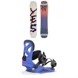 Yes. First Basic Snowboard ​+ Union Cadet Snowboard Bindings - Kids' 2025