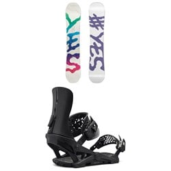 Yes. Basic Snowboard ​+ Vetta Snowboard Bindings - Women's 2025