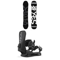 Yes. Basic Snowboard ​+ Union STR Snowboard Bindings 2025