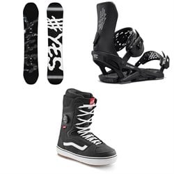 Yes. Basic Snowboard ​+ Select Snowboard Bindings ​+ Vans Invado OG Snowboard Boots 2025