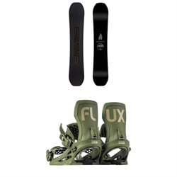 Arbor Candle Rain Snowboard ​+ Flux XF Snowboard Bindings 2025