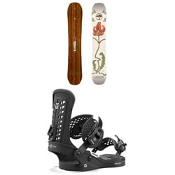 Arbor Swoon Camber Snowboard ​+ Union Trilogy Classic Snowboard Bindings - Women's 2025