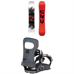 GNU Money C2E Snowboard ​+ Bent Metal Joint LTD Snowboard Bindings 2025