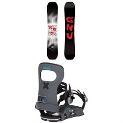 GNU C-Money C3 Snowboard ​+ Bent Metal Joint LTD Snowboard Bindings 2025