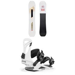 Salomon Bliss X Snowboard ​+ Union Rosa Snowboard Bindings - Women's 2025