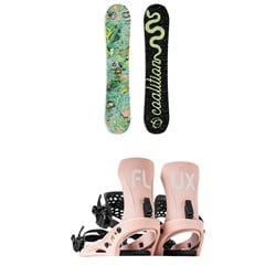 Coalition Snow Myth Snowboard ​+ Flux EM Snowboard Bindings - Women's 2025