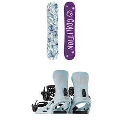 Coalition Snow Queen Bee Snowboard ​+ Flux EM Snowboard Bindings - Women's 2025