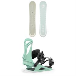 Arbor Mantra Rocker LTD Snowboard ​+ Union Rosa Snowboard Bindings - Women's 2024