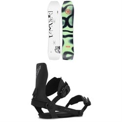 Ride Warpig Snowboard ​+ A-6 Snowboard Bindings 2024