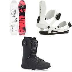 Ride Psychocandy Snowboard ​+ C-6 Snowboard Bindings ​+ Deadbolt Zonal Snowboard Boots 2024