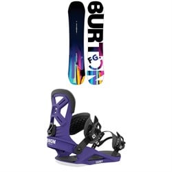 Burton Feelgood Smalls Snowboard ​+ Union Cadet Snowboard Bindings - Kids' 2024