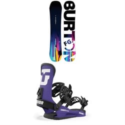 Burton Feelgood Smalls Snowboard ​+ Union Cadet Pro Snowboard Bindings - Kids' 2024