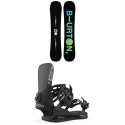 Burton Instigator Flat Top Snowboard ​+ Union STR Snowboard Bindings 2024