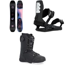 Ride Algorythm Snowboard ​+ C-6 Snowboard Bindings ​+ Deadbolt Zonal Snowboard Boots 2024