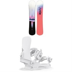 Burton Hideaway Snowboard ​+ Union Juliet Snowboard Bindings - Women's 2024