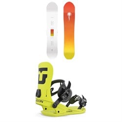 CAPiTA Spring Break Powder Racer Snowboard ​+ Union Strata Snowboard Bindings 2025