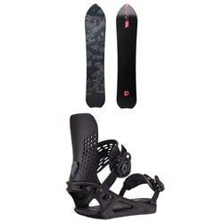 K2 Niseko Pleasures Snowboard ​+ Edition Snowboard Bindings 2025