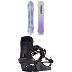 Bataleon Push Up Snowboard ​+ Gata Snowboard Bindings - Women's 2025