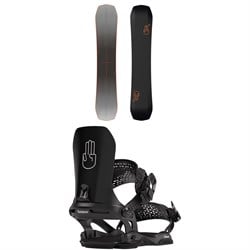 Bataleon Disaster​+ Snowboard ​+ Chaos Asymwrap Snowboard Bindings 2025