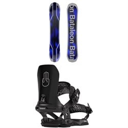 Bataleon Goliath Snowboard ​+ Chaos Asymwrap Snowboard Bindings 2025