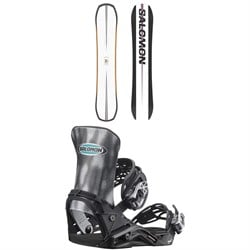 Salomon Assassin Snowboard ​+ District Pro Team Snowboard Bindings 2025