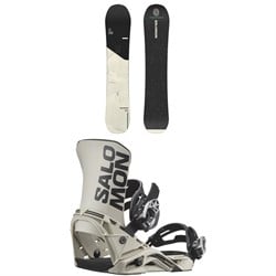 Salomon Super 8 Snowboard ​+ District Snowboard Bindings 2025