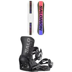 Salomon Huck Knife Snowboard ​+ District Snowboard Bindings 2025