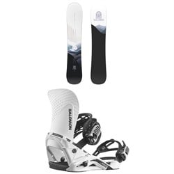 Salomon Bellevue Snowboard ​+ Hologram Snowboard Bindings - Women's 2025