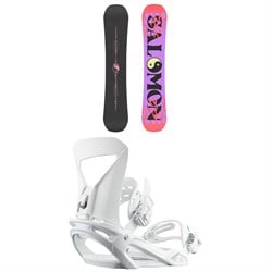 Salomon Oh Yeah Snowboard ​+ Spell Snowboard Bindings - Women's 2025