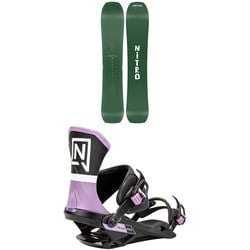 Nitro Banker Snowboard ​+ Team Pro Snowboard Bindings 2025